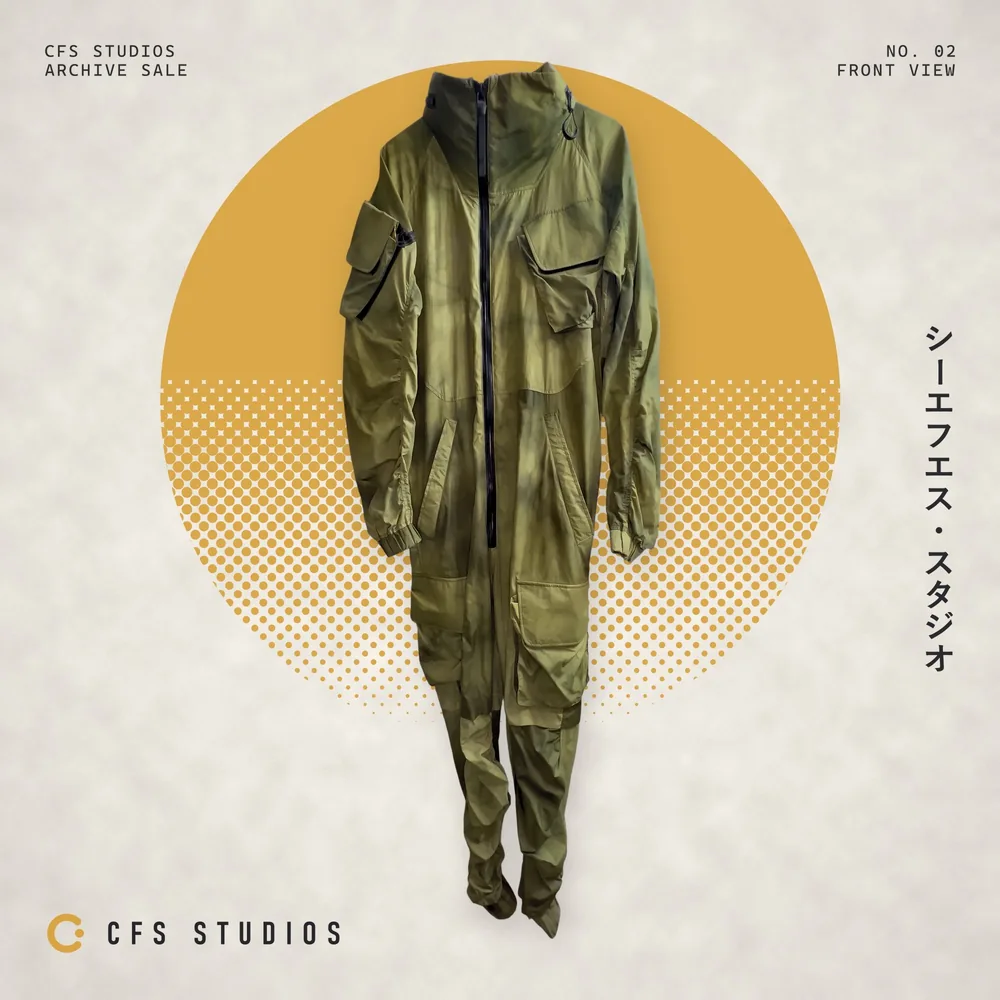 GALL Laboratories Dip-Dyed Jumpsuit, front